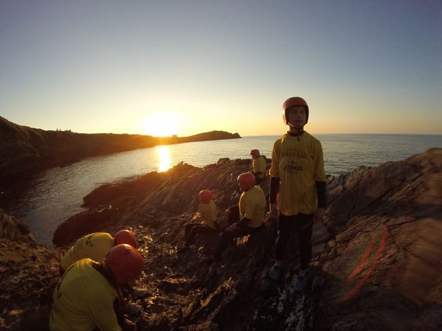 Wellness Coasteer Session from Fistral Beach