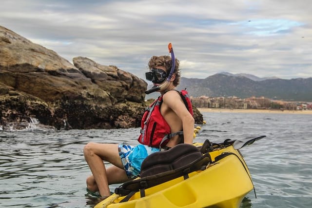 Glass Bottom Kayak and Snorkel to the Arch, Cabo San Lucas