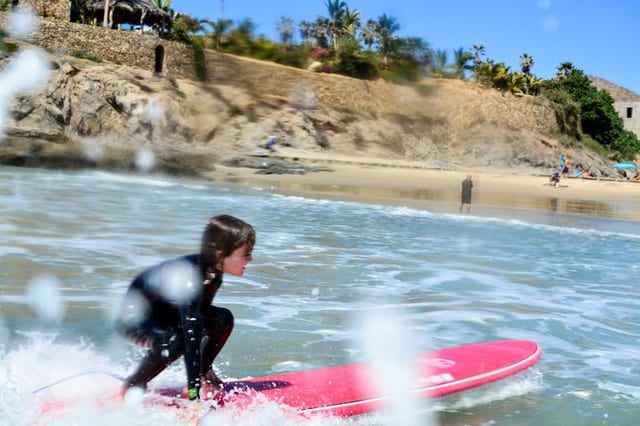 Surf Lessons at Cerritos Beach with Baja Lunch