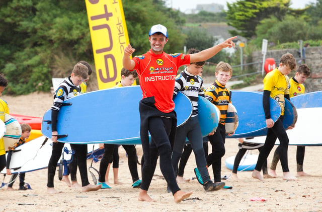 Family or Small Group Private Surf Lessons at Harlyn Bay Beach, listing photo