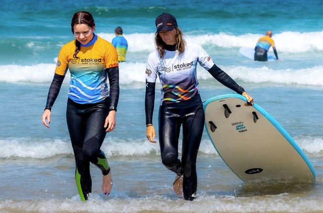 Surf Lessons in Perranporth, Cornwall, listing photo
