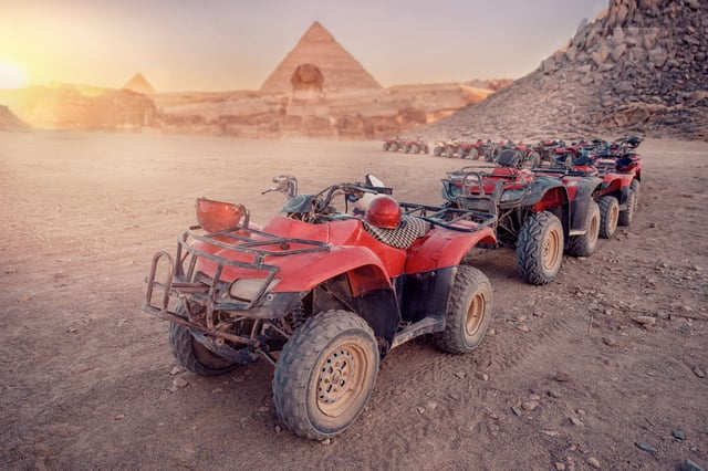 Quad Bike Pyramids Tour around Giza Plateau with Transfer, listing photo