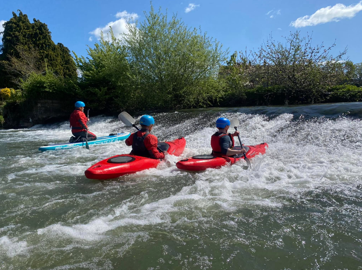 Paddle UK White Water Kayak Leader Training in the South West, listing photo