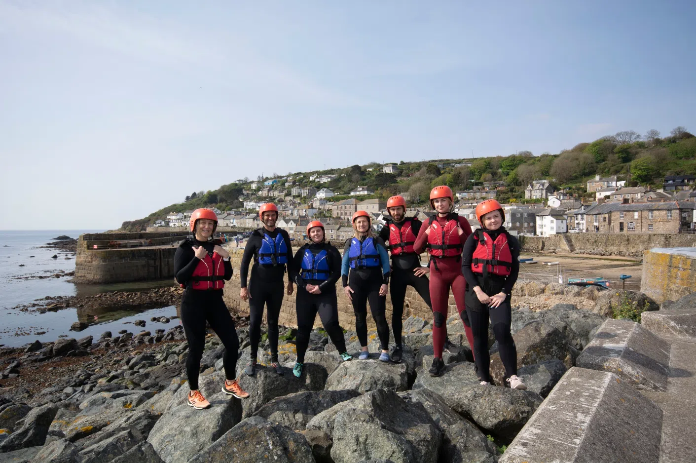 Open Group Coasteering in Mousehole, Cornwall, listing photo