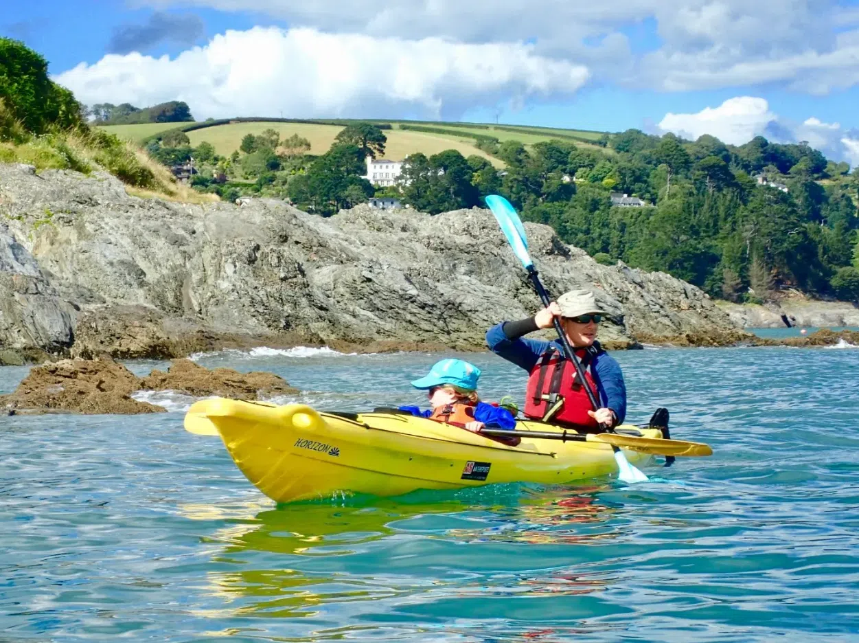 2-Day Sea Kayak Camp for Young Families in Devon, listing photo