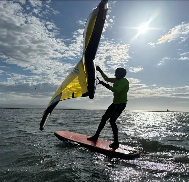 Wingfoiling First Flights on Wallasey Beach, listing photo