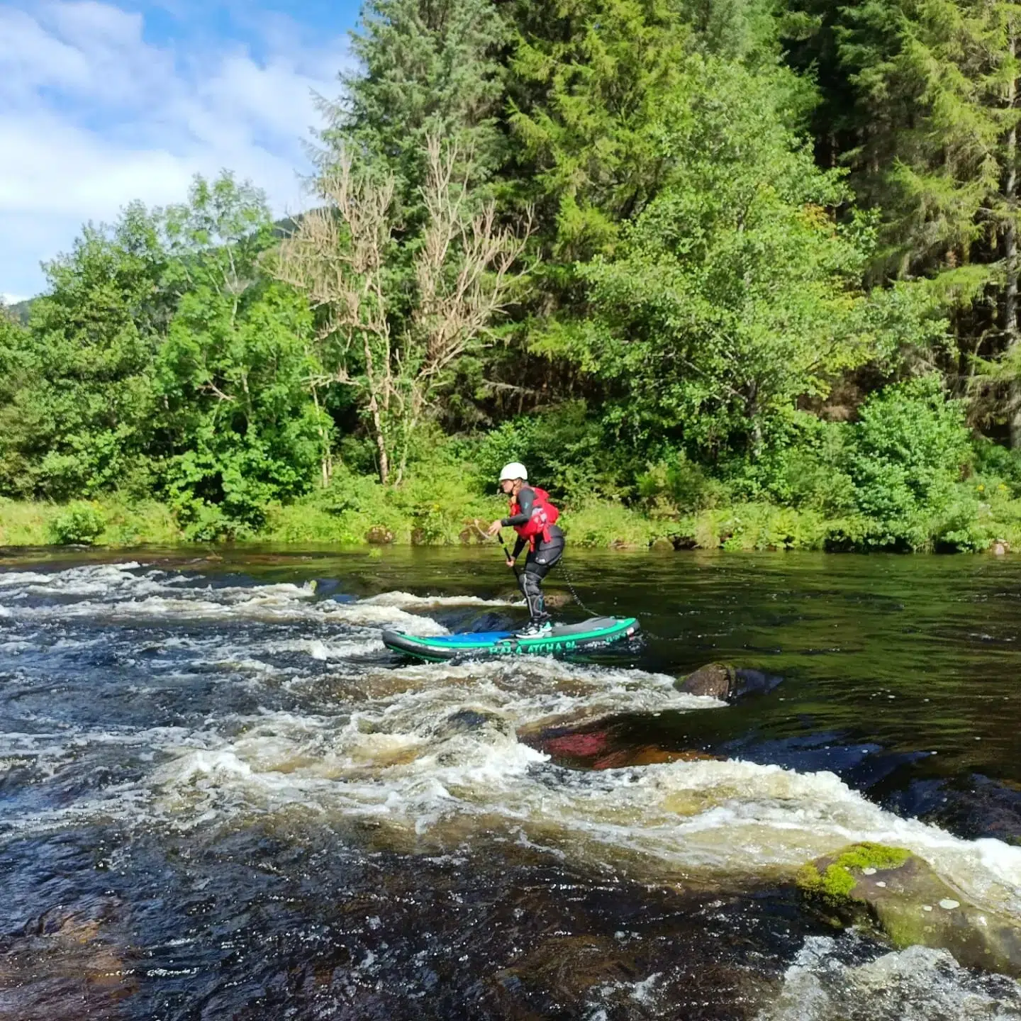 Intermediate- White water SUP skills, listing photo