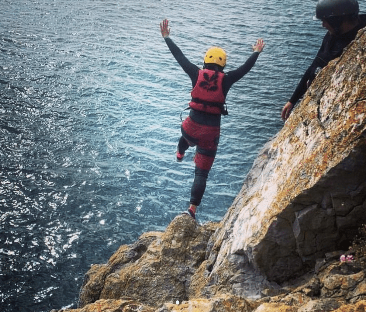 Coasteering at Stackpole Quay in Pembrokeshire, listing photo