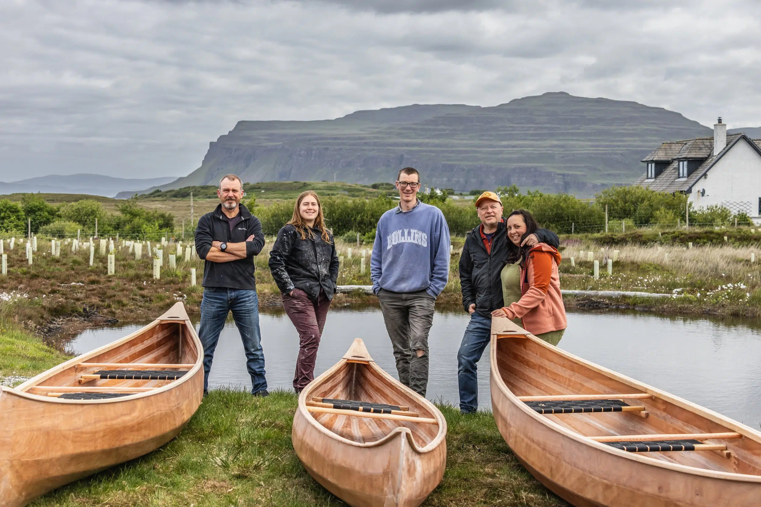 Canoe or Kayak Building Course on the Isle of Mull, listing photo